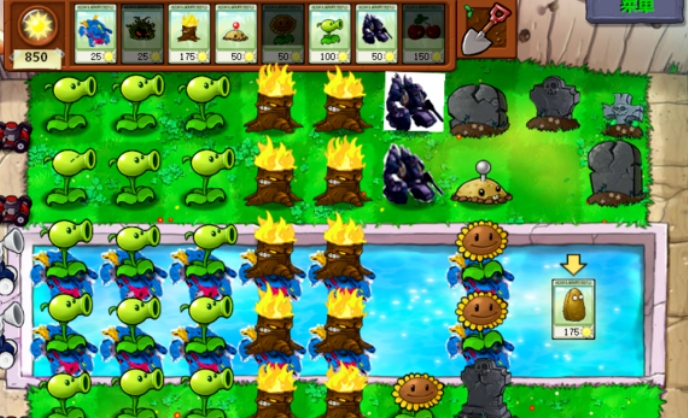 植物大战僵尸95版19关怎么过1