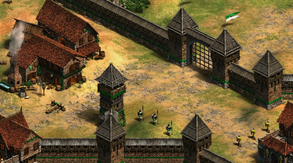 帝国时代2石墙怎么建3