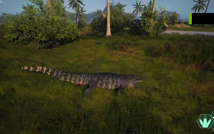 恐龙岛被鳄鱼叼了怎么挣脱的1