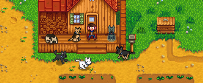 星露谷物语狗挡住床怎么办_星露谷物语狗窝怎么解锁