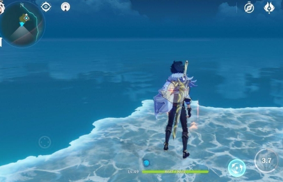 原神中如何打碎奇怪的冰1