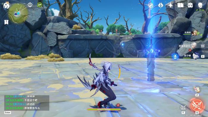 原神中怎么挑战狼王2