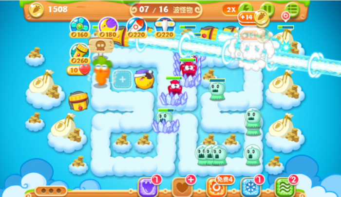 保卫萝卜2最后一关怎么过2