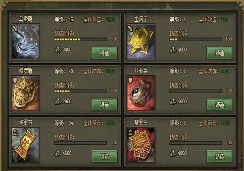 攻城掠地许褚怎么出装3