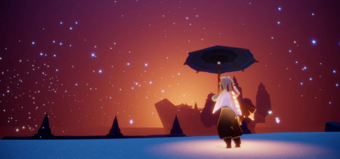 光遇霞谷千鸟图怎么进去2