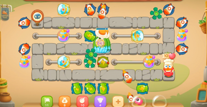 保卫萝卜3集市22怎么无伤过3