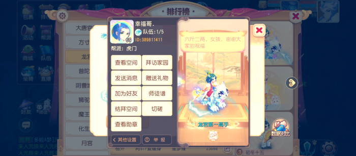 梦幻西游手游龙宫带什么宠物pk2