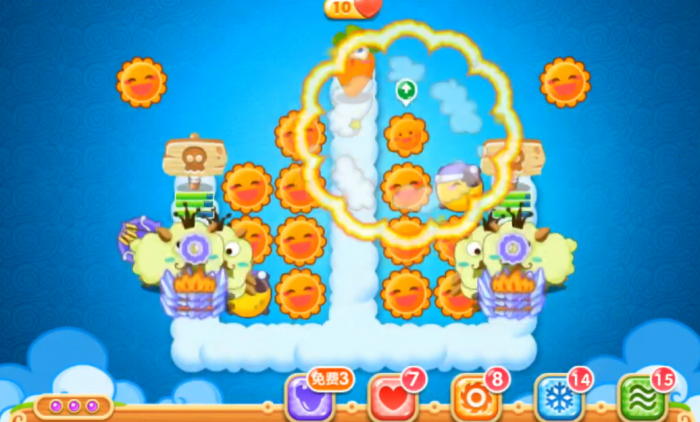 保卫萝卜2第63关怎么过3