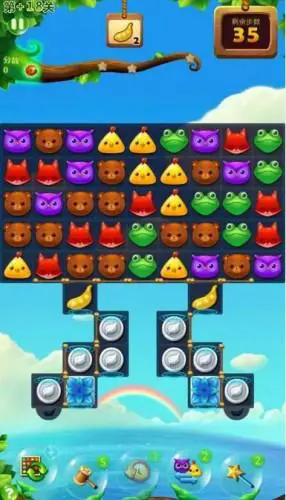 开心消消乐隐藏关102怎么过1