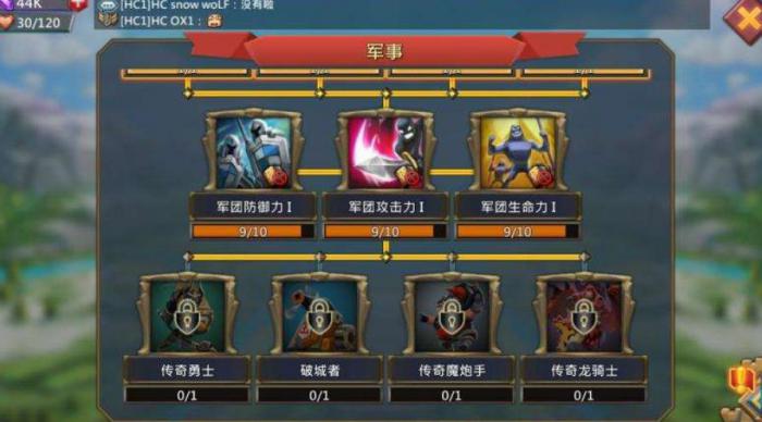 王国纪元前期天赋怎么配置1