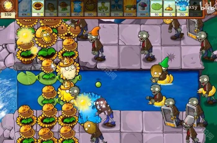 《植物大战僵尸杂交版》挑战模式第62关通关攻略4