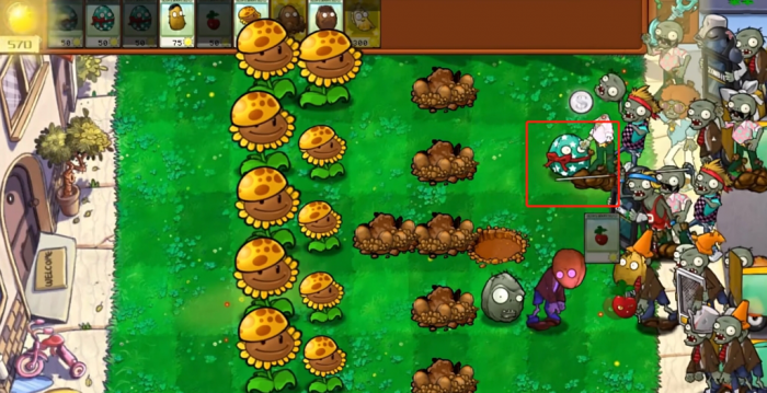 《植物大战僵尸杂交版》新植物保龄球彩蛋介绍2