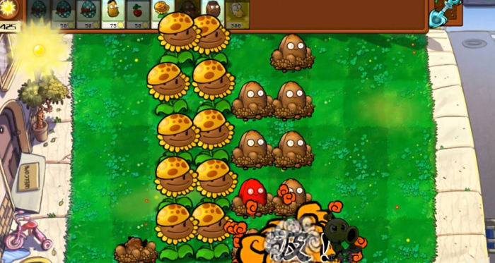 《植物大战僵尸杂交版》新植物保龄球彩蛋介绍3