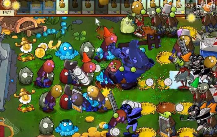 《植物大战僵尸杂交版》挑战模式第72关通关攻略6