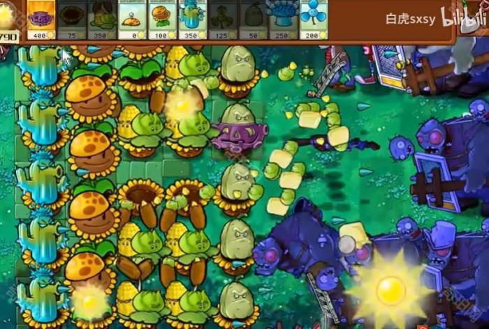 《植物大战僵尸杂交版》挑战模式第3关通关攻略5