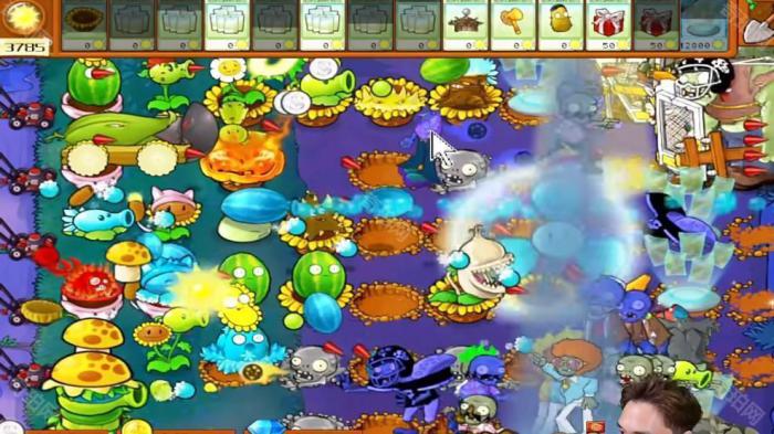 《植物大战僵尸杂交版》冒险模式第61关通关攻略6