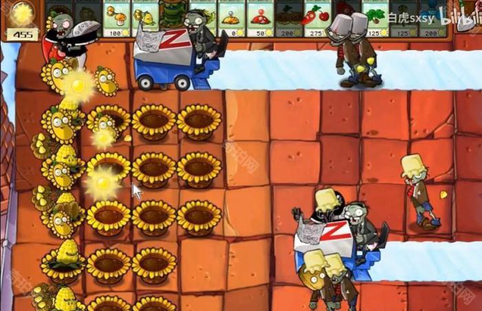 《植物大战僵尸杂交版》挑战模式第17关通关攻略5