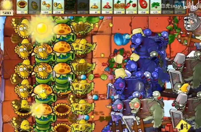 《植物大战僵尸杂交版》挑战模式第17关通关攻略6