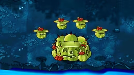 植物大战僵尸融合版新植物三叶南瓜掌介绍_植物大战僵尸南瓜的作用