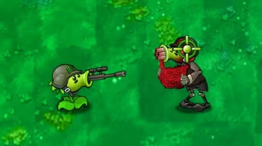 《植物大战僵尸融合版》新植物狙击豌豆介绍1