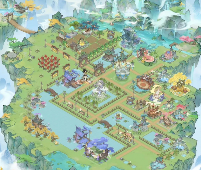 《寻道大千》好看的仙居布局码分享2