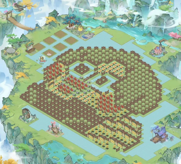 《寻道大千》好看的仙居布局码分享8