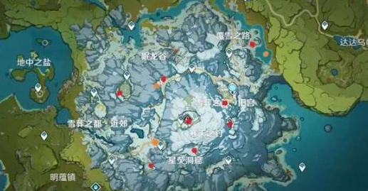 原神雪葬之都近郊的碎片在哪1