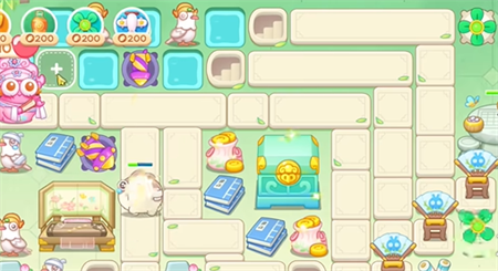 保卫萝卜4梁波波与祝秋秋第14关怎么过1