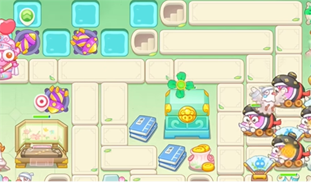 保卫萝卜4梁波波与祝秋秋第14关怎么过2