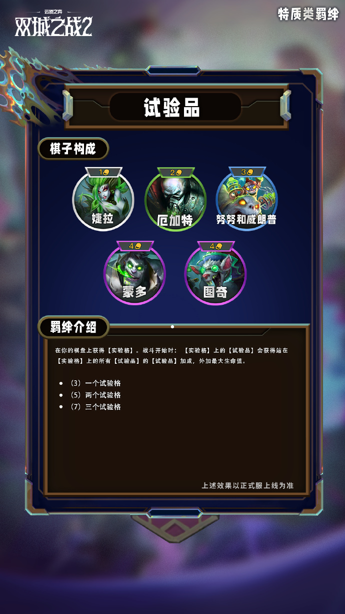 云顶之弈手游S13特质类羁绊有哪些9