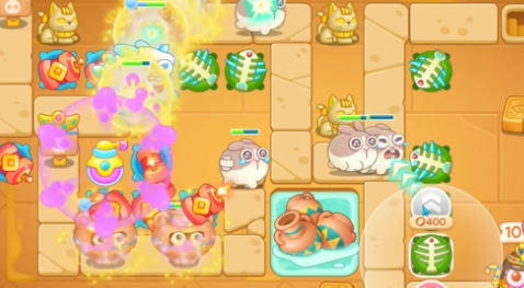 保卫萝卜4法老归来第67关怎么过关6