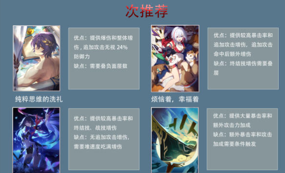 崩坏星穹铁道飞霄光锥怎么选择3