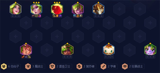 金铲铲之战s12六花仙卡特阵容怎么搭配1