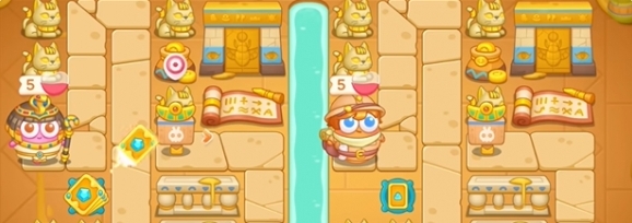 保卫萝卜4法老归来第43关怎么通关3