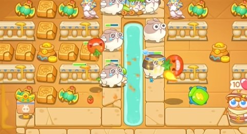 保卫萝卜4法老归来第41关怎么过3