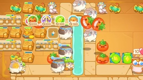 保卫萝卜4法老归来第41关怎么过4