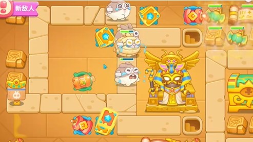 保卫萝卜4法老归来第30关怎么过4