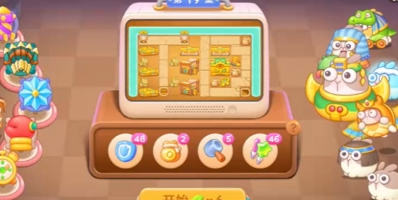 保卫萝卜4法老归来第19关怎么过1