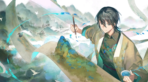 物华弥新千里江山图怎么加点配装1