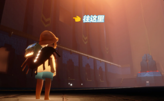 光遇霞谷的千鸟城怎么去1