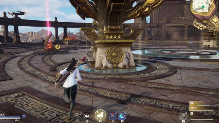 永劫无间圣鹰像怎么上下1