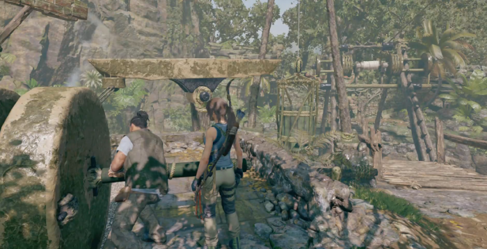 古墓丽影11断桥那怎么过_古墓丽影11怎么把桥和重物拴在一起