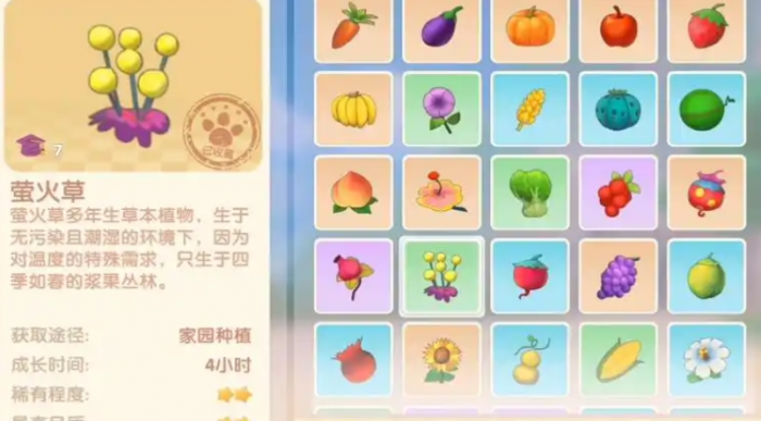 摩尔庄园手游怎么收货萤火草2