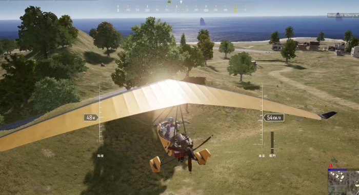 绝地求生里面滑翔机怎么开2