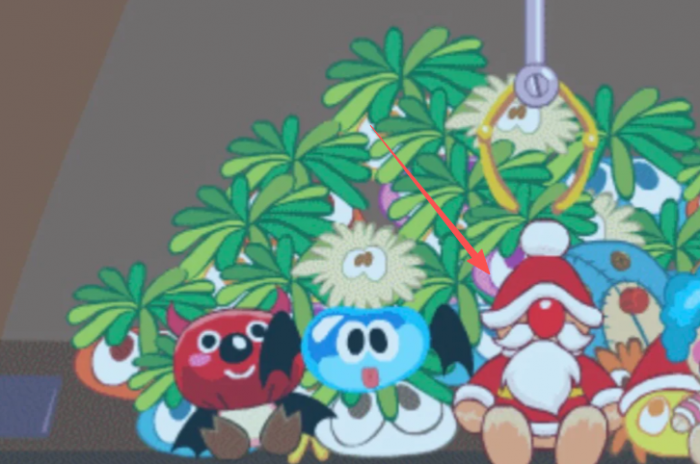 摩尔庄园怎么夹圣诞拉姆1