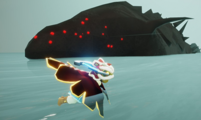 光遇深海纪如何触发巨型怪物_光遇 海上的巨石