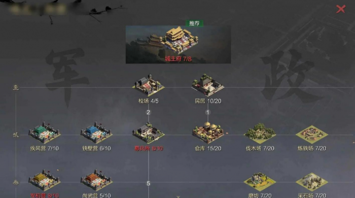 率土之滨分城怎么是要塞3