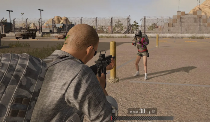 绝地求生大逃杀怎么腰射2