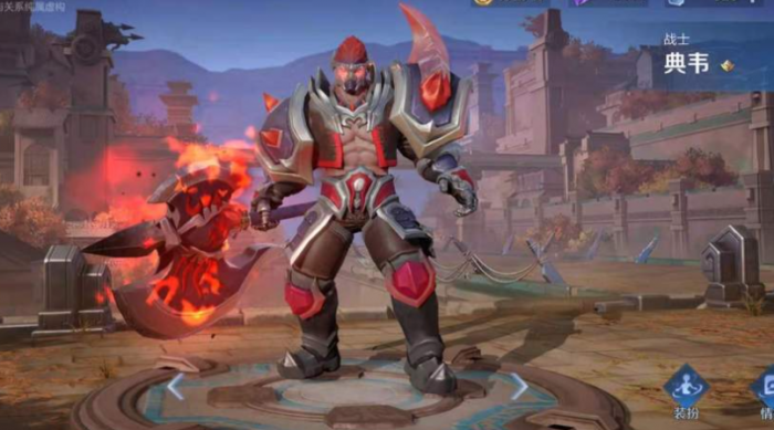 王者荣耀典韦怎么出爆装1
