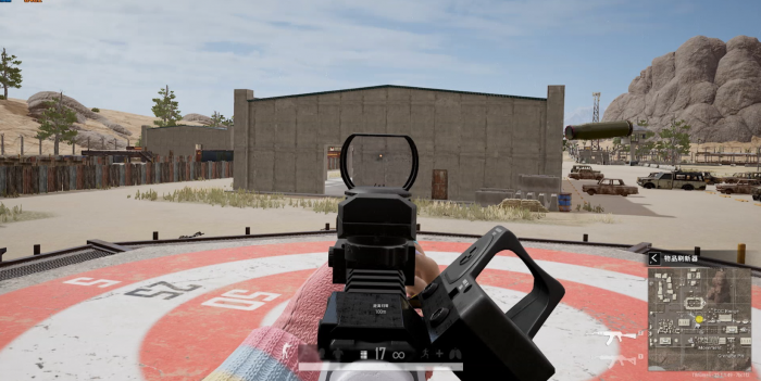 绝地求生如何能快速移动开枪2